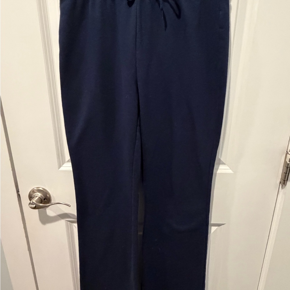 No Boundaries Navy Drawstring Straight Leg Pants